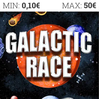 Hra Galactic Race v oficiálnom katalógu MONACObet